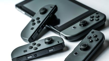 La Nintendo Switch, console vendue à 24 millions d'exemplaire depuis le premier confinement au printemps 2020. (GARO / PHANIE via AFP)