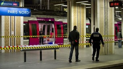 Rixe gare du nord, 16 avril 2011 (AFP. B.Langlois)