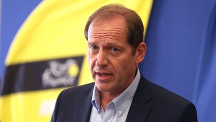 Christian Prudhomme, le directeur du Tour de France. (VALERY HACHE / AFP)