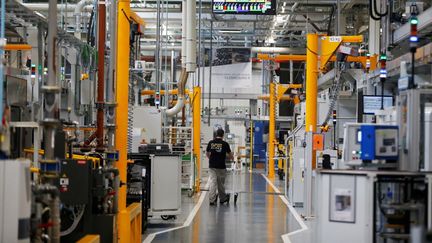 L'usine de Renault à Cléon, en Seine-Maritime, le 6 juin 2017. (CHARLY TRIBALLEAU / AFP)