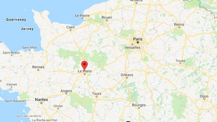 Le Mans (Sarthe).&nbsp; (GOOGLE MAPS)