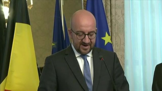 Charles Michel, Premier ministre belge