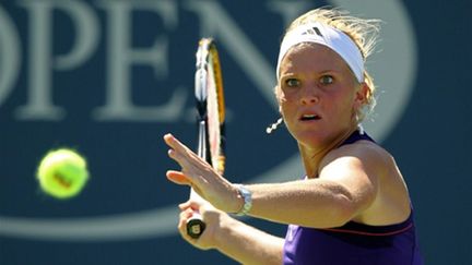 L'Américaine Melanie Oudin (AL BELLO / GETTY IMAGES NORTH AMERICA)