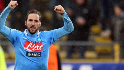 Le buteur du Napoli, Gonzalo Higuain