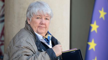 La ministre de la Cohésion des territoires, Jacqueline Gourault, le 13 février 2019 à Paris. (LUDOVIC MARIN / AFP)