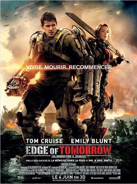 L'affiche du film "Edge of tomorrow"
 (Warner Bros France)