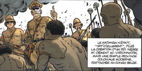 Fin du royaume du Katanga avec l'arrivée des Belges (Tome 1 de Katanga) (Dargaud)