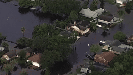 États-Unis : le sinistre bilan de la tempête Debby (Franceinfo)