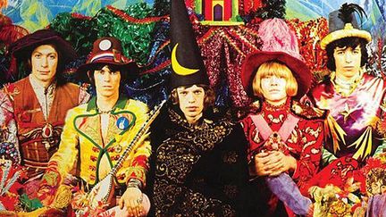 Les Rolling Stones sur la pochette de "Their Satanic Majesties Request".
 (DR)