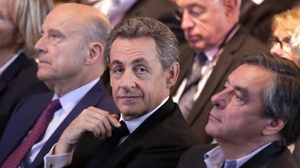  (Les soucis judiciaires de Nicolas Sarkozy suivis de près par ses rivaux © maxPPP)