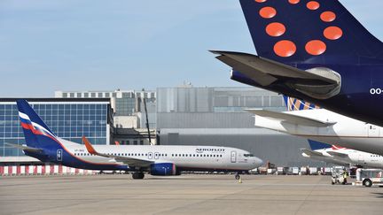 L'aéroport de Bruxelles-Zaventem (Belgique), le 19 avril 2018. (BELGA MAG / AFP)