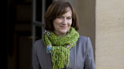 Laurence Rossignol, désormais ministre de la Famille, de l'Enfance et des Droits des femmes, le 6 mars 2015, à Matignon (Paris). (KENZO TRIBOUILLARD / AFP)