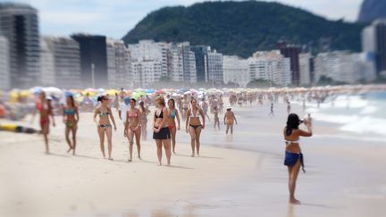 &nbsp; (Plage de Copacobana à Rio au Brésil - photo prétexte © Maxppp)