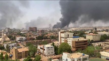 Soudan : Khartoum déchiré par un affrontement de généraux (Capture franceinfo)