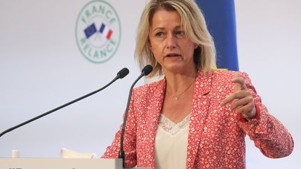 La ministre de la Transition écologique, Barbara Pompili, jeudi 3 septembre 2020, à Paris.&nbsp; (AFP)