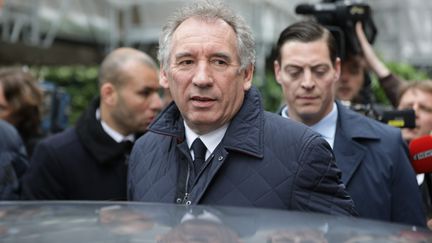 François Bayrou lors du second tour de l'élection présidentielle à Paris, le 7 mai 2017. (MAXPPP)