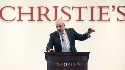 A une vente chez Christie's, maison de vente aux enchères basée à Londres.
 (Philippe Lopez / AFP)
