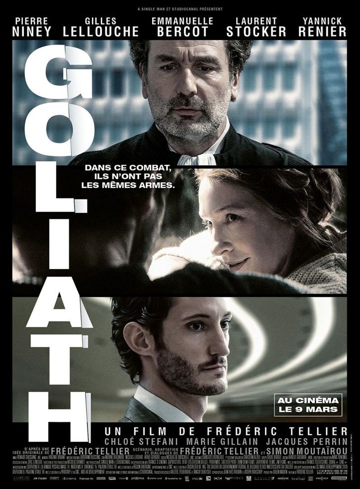 L'affiche de "Goliath" de Frédéric Tellier (2022). (STUDIOCANAL)