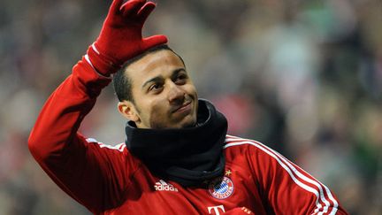 Le joueur du Bayern Munich, Thiago Alcantara