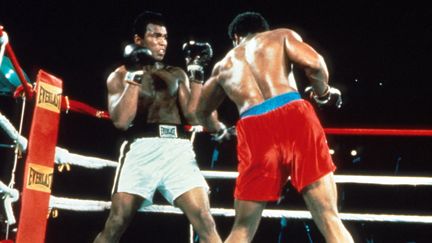 Image du film "When We Were Kings" de Leon Gast, ici, le combat de boxe entre Mohamed Ali et George Foreman. (ARCHIVES DU 7EME ART)