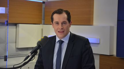 Nicolas Bay, secrétaire général du Front national. (JEAN-CHRISTOPHE BOURDILLAT / RADIO FRANCE)