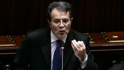 Romano Prodii, député italien et ancien président de la Commission européenne. (EIDON/MAXPPP)