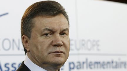  (Viktor Ianoukovitch, président de l'Ukraine de 2010 à février 2014, est recherché par Interpol © MAXPPP)