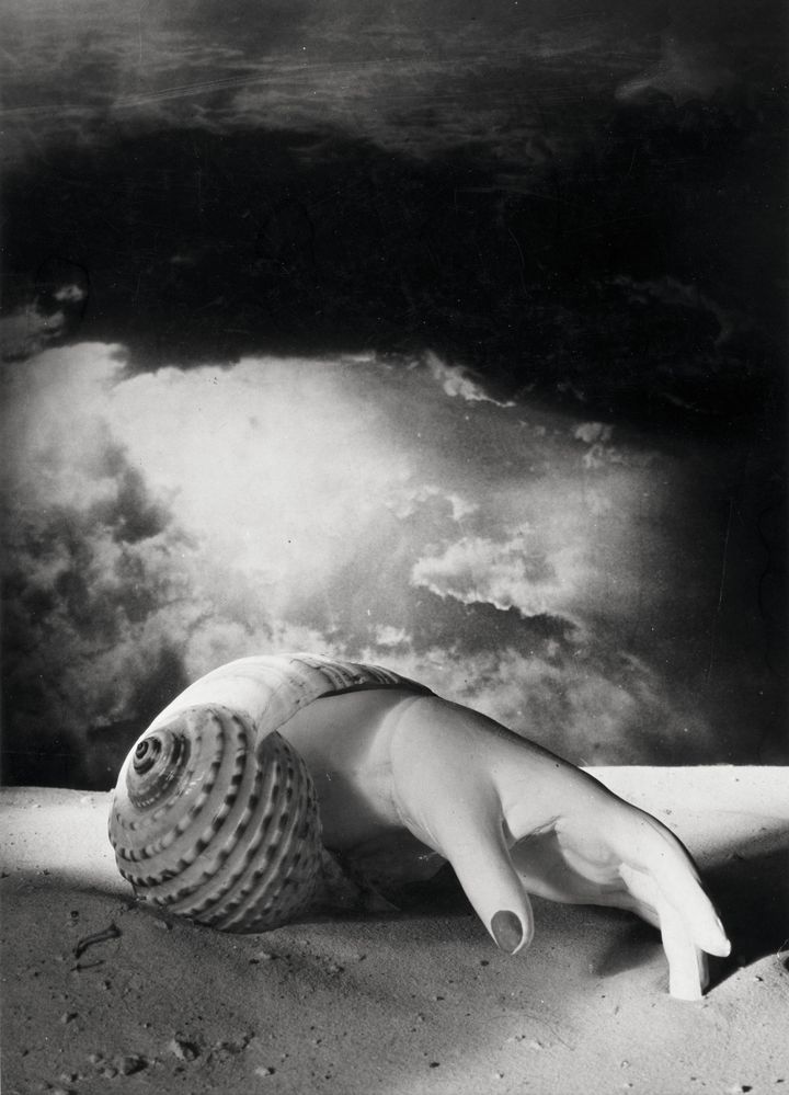 Dora Maar Sans titre (Main coquillage), 1934 Épreuve gélatino-argentique (© Centre Pompidou, MNAM-CCI/Jacques Faujour/Dist. RMN-GP © Adagp, Paris, 2024)