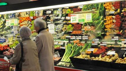 &nbsp; (Les ventes de fruits et légumes sont en baisse de 10% selon les producteurs français  © Maxppp)