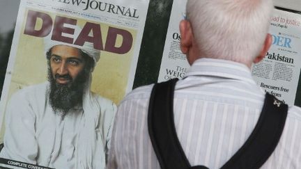 Ben Laden en "une" de la presse américaine. Washington, le 2 mai 2011. (AFP - Mark Wilson)