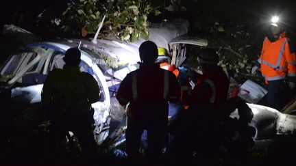 Accident d'avion sur le tournage de "Mena", un film de Doug Liman avec Tom Cruise, en Colombie, près de Medellín
 (Raul Arboleda / AFP)