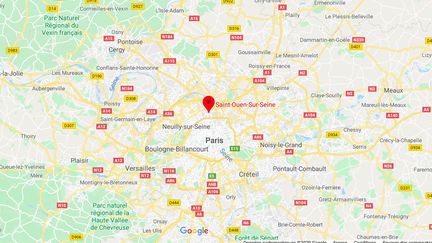 Saint-Ouen, en&nbsp;Seine-Saint-Denis. (GOOGLE MAPS)