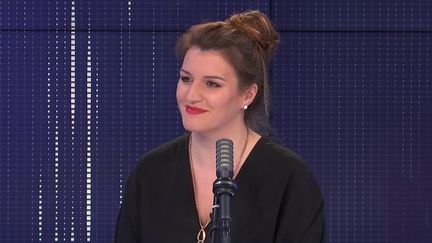 Marlène Schiappa, la&nbsp;Ministre chargée de la Citoyenneté, candidate aux élections régionales en&nbsp;Île-de-France était l'invité du "8h30&nbsp;franceinfo",&nbsp;mercredi 26&nbsp;mai 2021 (FRANCEINFO / RADIOFRANCE)