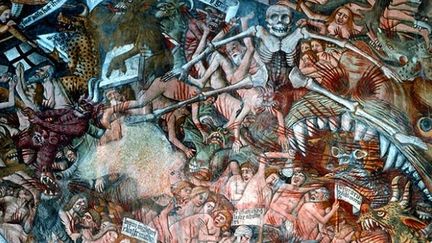 L'enfer, fresque de Notre-Dame des Fontaines
 (DR)