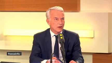 Patrick Martin,&nbsp;vice-président du Medef, était l'invité de 'L'interview éco' sur franceinfo&nbsp;mardi 3 juillet 2018 (RADIO FRANCE / FRANCE INFO)