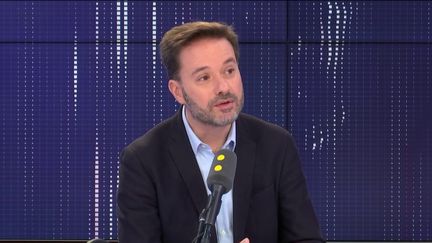 Lionel Causse, député LREM des Landes et "ambassadeur des retraites" était l’invité du "8h30 franceinfo" (FRANCEINFO / RADIOFRANCE)