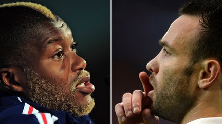 Djibril Ciss&eacute;&nbsp;a &eacute;t&eacute; entendu le 13 octobre dans une affaire de tentative d'extorsion de fonds contre Mathieu Valbuena. (FRANCK FIFE ET DENIS CHARLET / AFP)