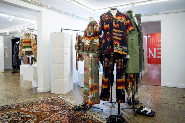 Pop-up store parisien "Bonjour Sacai", 2019
 (Julie Ansiau)