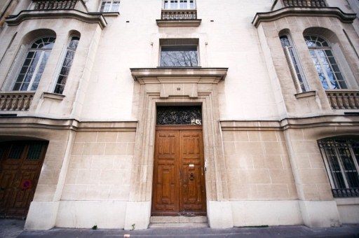 Le siège de campagne de François Hollande avenue de Ségur (Paris VIIe) (AFP/LIonel Bonaventure)