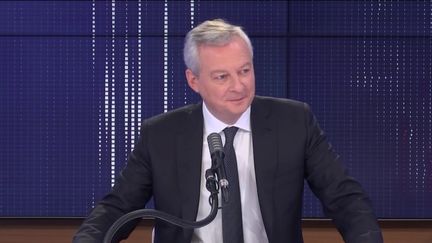 Bruno Le Maire, le ministre de l'Économie, était l'invité du "8h30 franceinfo", lundi 14 décembre 2020. (FRANCEINFO / RADIOFRANCE)