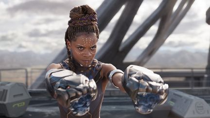 L'actrice Letitia Wright interprète Shuri dans le film "Black Panther", sorti en 2018. (MARVEL STUDIOS / WALT DISNEY PICTURES / AFP)