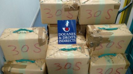 Les douanes ont saisi 480 kilos de cannabis sur l'A9. (DOUANES FRANCAISES)