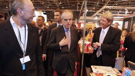 Frédéric Mitterrand au Salon du Livre
 (FRANCOIS GUILLOT / AFP)