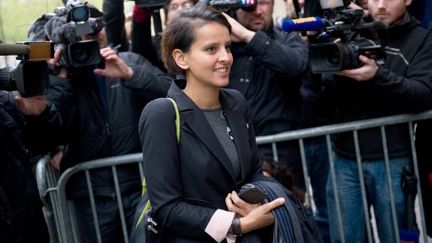 Najat Belkacem (2" avril 2012) (BERTRAND LANGLOIS / AFP)