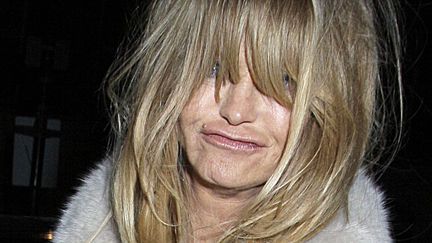 L'expression "duck face" semble avoir &eacute;t&eacute; invent&eacute;e pour Goldie Hawn. A moins qu'elle n'en soit l'inventeuse. (NIKOS VINIERATOS / REX / SIPA)