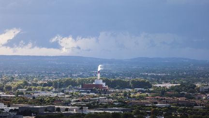 Une usine d'incinération à Toulouse (Haute-Garonne), la plus polluante de France en termes d'émissions d'oxyde d'azote, selon un rapport publié le 14 septembre 2022 par l'ONG Zero Waste Toulouse.&nbsp; (CHARLY TRIBALLEAU / AFP)