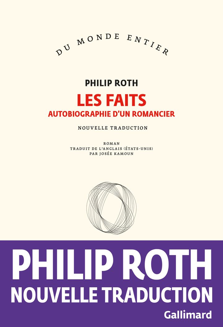 Couverture "Les Faits", de Philip Roth, mai 2020 (GALLIMARD)