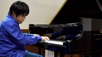 Le pianiste Nobuyuki Tsujii
 (TORU YAMANAKA / AFP)