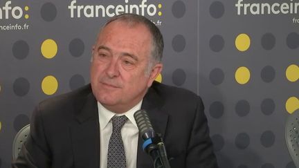 Didier Guillaume, ministre de l'Agriculture, le 26 juin 2020 sur franceinfo. (FRANCEINFO / RADIOFRANCE)