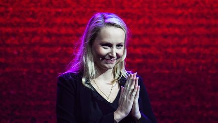 Marion Maréchal, le 23 mars 2022. (ALAIN JOCARD / AFP)